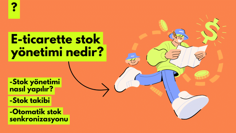 E-ticarette Stok Yönetimi İllüstrasyonu